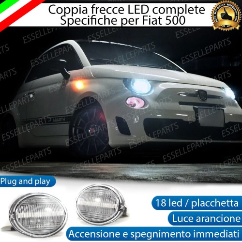 PLACCHETTE STATICHE TRASPARENTI DA 18 LED PER FRECCE LATERALI