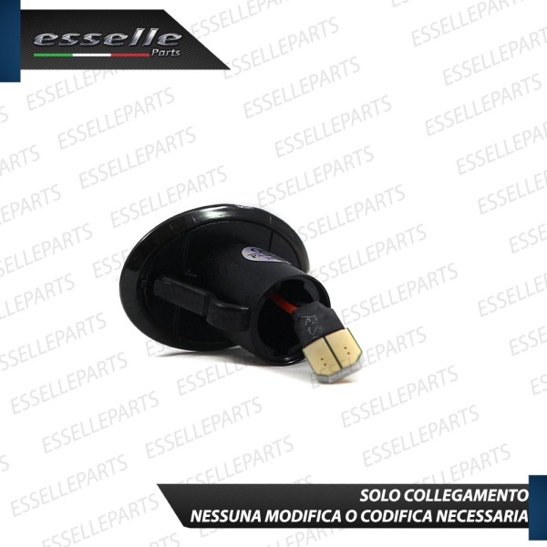 Placchette Dinamiche Laterali nero fume' 18 led per frecce