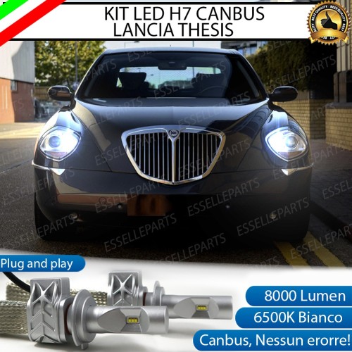 Kit Full LED H7 8000 LUMEN Abbaglianti LANCIA THESIS