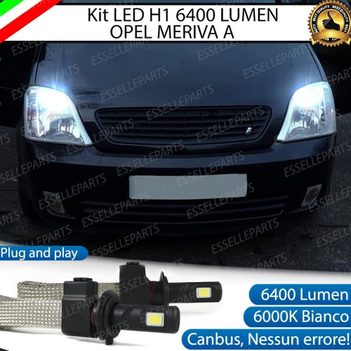 Kit Full LED H1 Abbaglianti 6400 lumen OPEL MERIVA A
