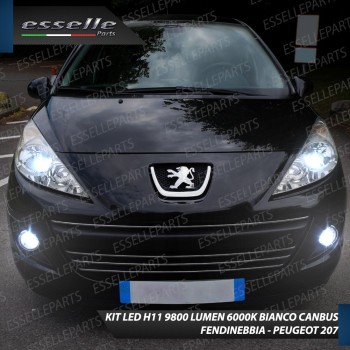 Kit Full LED H11 coppia lampade FENDINEBBIA PEUGEOT 207 Kit Full LED H11 coppia lampade FENDINEBBIA PEUGEOT 207