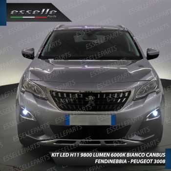 Kit Full Led 6000k H11 canbus PEUGEOT 3008 II Fendinebbia No Error