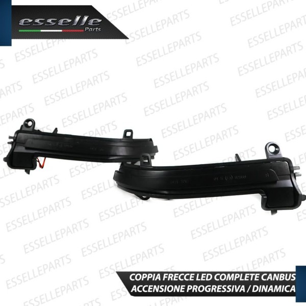 Set Frecce Dinamiche per Specchietti laterali BMW SERIE 2 F22 nero fumè