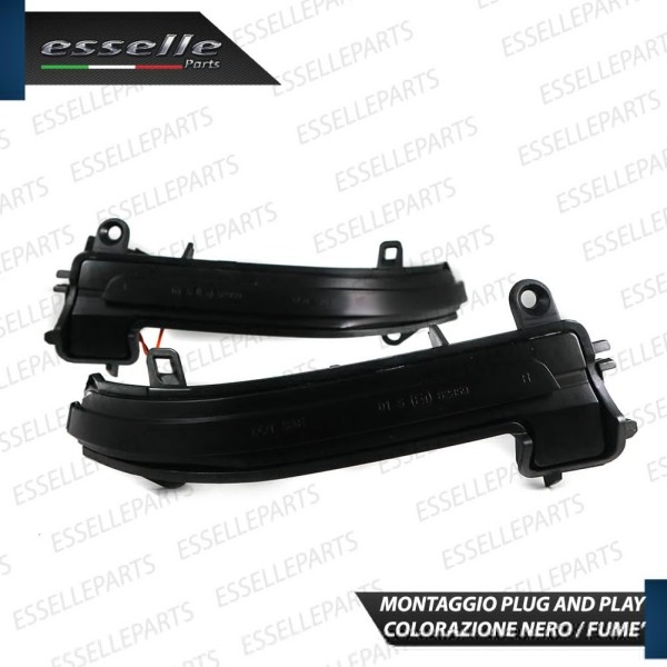 Set Frecce Dinamiche per Specchietti laterali BMW SERIE 2 F22 nero fumè
