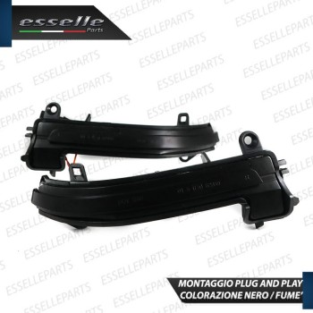 Set Frecce Dinamiche per Specchietti laterali BMW SERIE 2 F22 nero fumè
