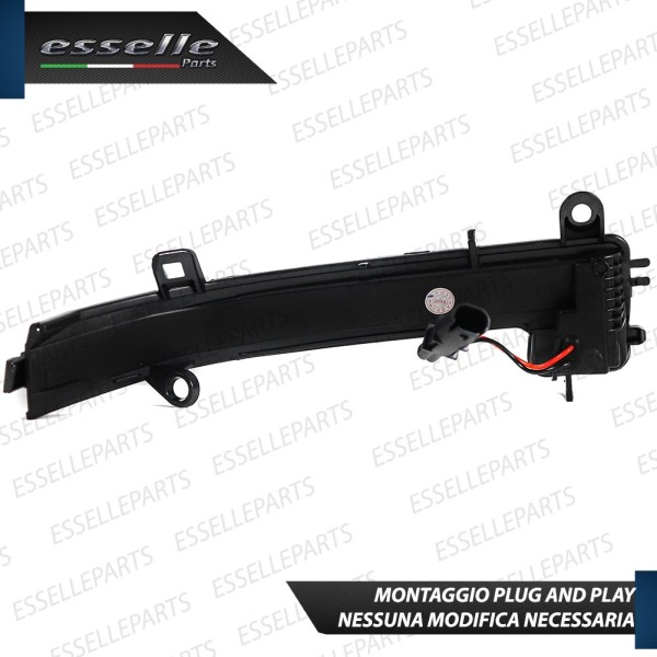 Set Frecce Dinamiche per Specchietti laterali BMW X1 E84 nero fumè