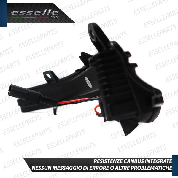 Set Frecce Dinamiche per Specchietti laterali BMW X1 E84 nero fumè