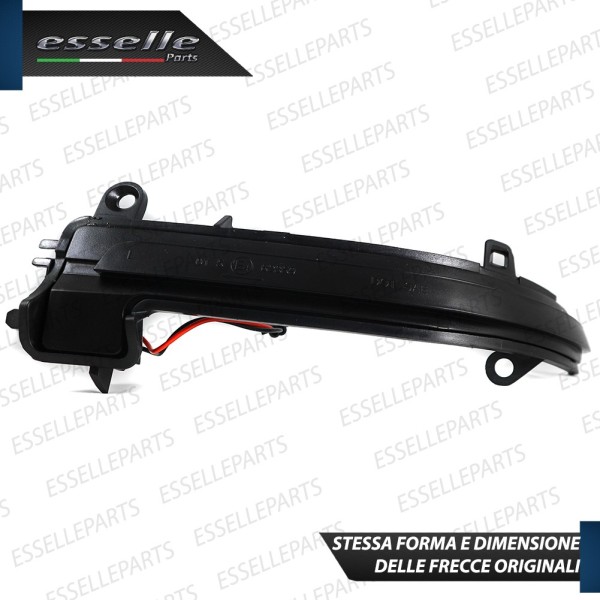 Set Frecce Dinamiche per Specchietti laterali BMW X1 E84 nero fumè