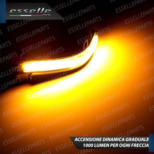 Set Frecce Dinamiche per Specchietti laterali BMW X1 E84 nero fumè
