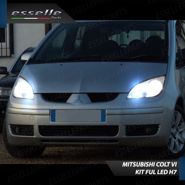 Kit Full LED H7 6400 LUMEN Abbaglianti MITSUBISHI COLT VI