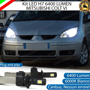 Kit Full LED H7 6400 LUMEN Anabbaglianti MITSUBISHI COLT VI Kit Full LED H7 6400 LUMEN Anabbaglianti MITSUBISHI COLT VI