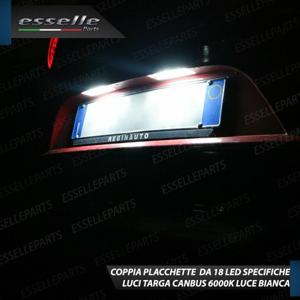 Placchette Luci Targa Led RENAULT LATITUDE canbus 6000k placchetta