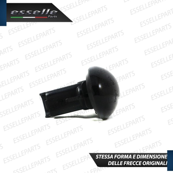 Placchette Dinamiche Nere fumè Laterali per frecce specifiche per TOYOTA AYGO I