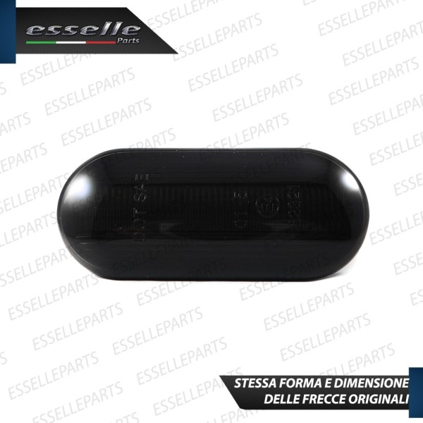 Placchette Dinamiche Nere fumè Laterali per frecce specifiche per SEAT LEON 1P