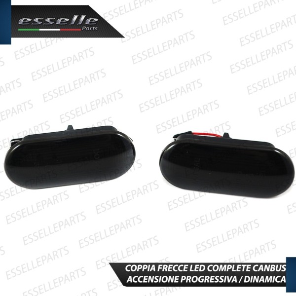 Placchette Dinamiche Nere fumè Laterali per frecce specifiche per SEAT TOLEDO 3