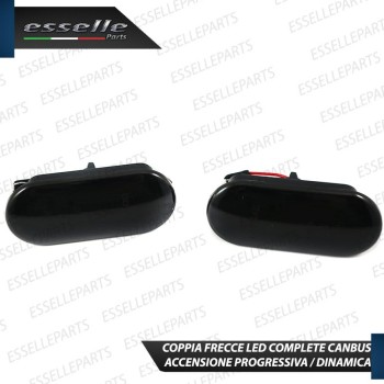Placchette Dinamiche Nere fumè Laterali per frecce specifiche per SKODA CITIGO