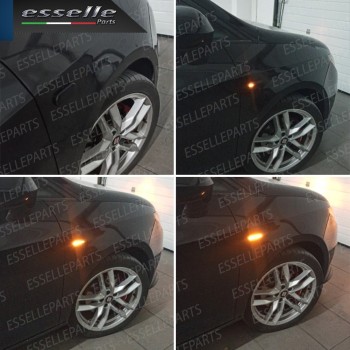 Placchette Dinamiche Nere fumè Laterali per frecce specifiche per FORD FOCUS II