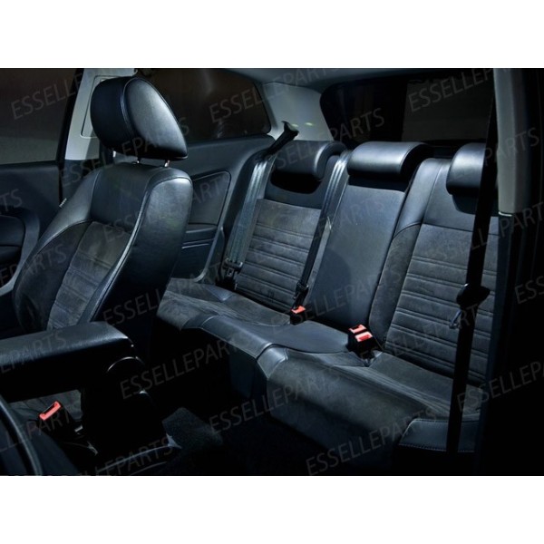 Kit LED interni Basic Pack 6000K Bianco Canbus VW Polo 6R 6C1 Dal 2014