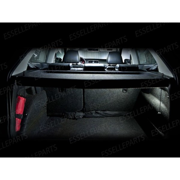 Kit LED interni + Luci targa LED 6000K bianco Canbus VW Polo 6R 6C1 Dal 2014