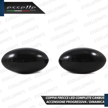 Placchette Dinamiche Nere fumè Laterali per frecce specifiche per MINI R50 R52 R53