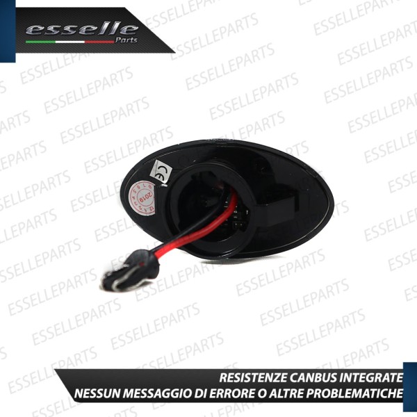 Placchette Dinamiche Nere fumè Laterali per frecce specifiche per MINI R50 R52 R53