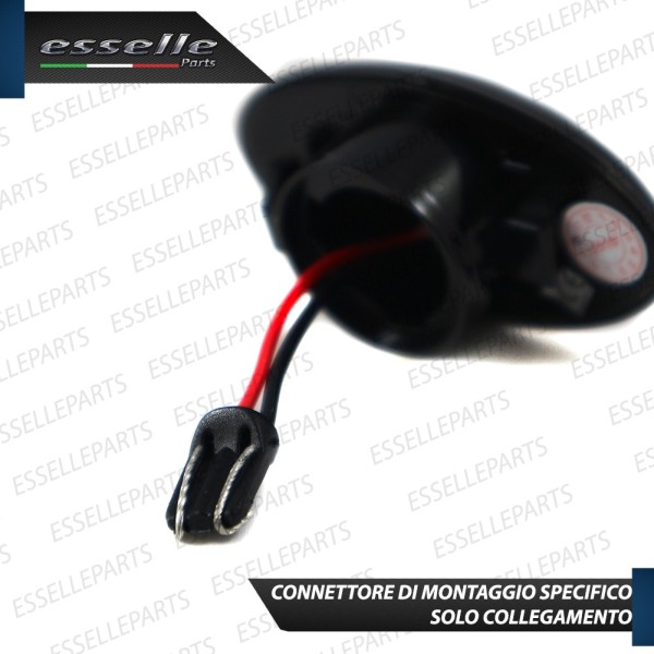 Placchette Dinamiche Nere fumè Laterali per frecce specifiche per MINI R50 R52 R53