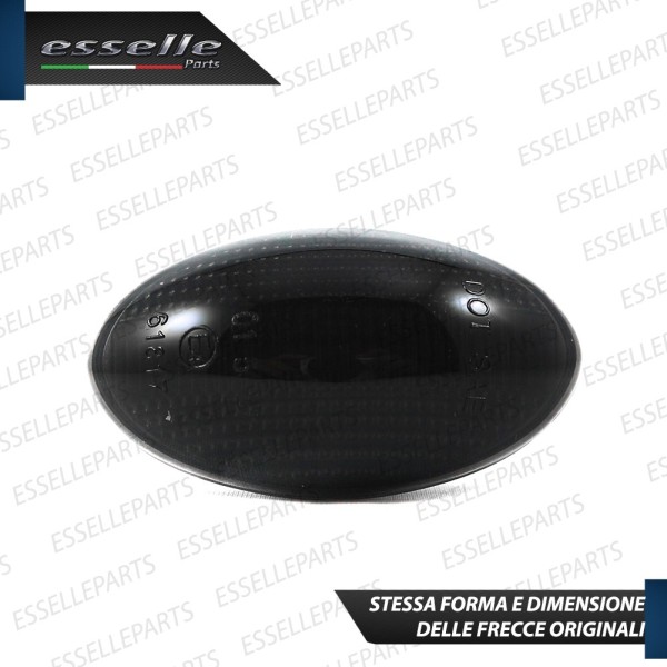 Placchette Dinamiche Nere fumè Laterali per frecce specifiche per MINI R50 R52 R53