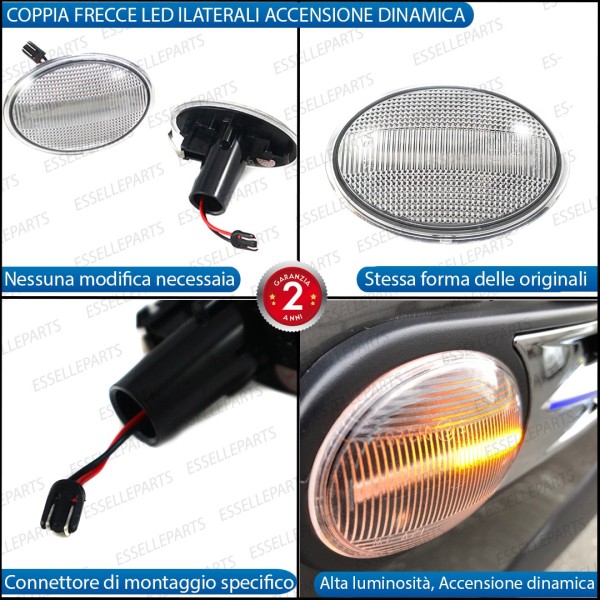 Placchette Dinamiche Laterali per frecce specifiche per MINI R55