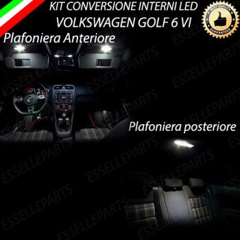 Kit LED interni Basic Pack 6000K Bianco Canbus VW Golf MK6