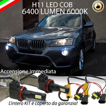 Kit Full LED H11 Fendinebbia 6400 lumen BMW X3 F25
