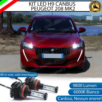 Kit Full Led 6000k H11 canbus PEUGEOT 208 II Abbaglianti No Error