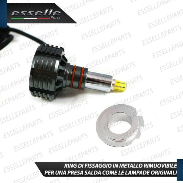 Kit FULL LED 360° H18 9600 LUMEN Canbus 6000K Bianco Ghiaccio