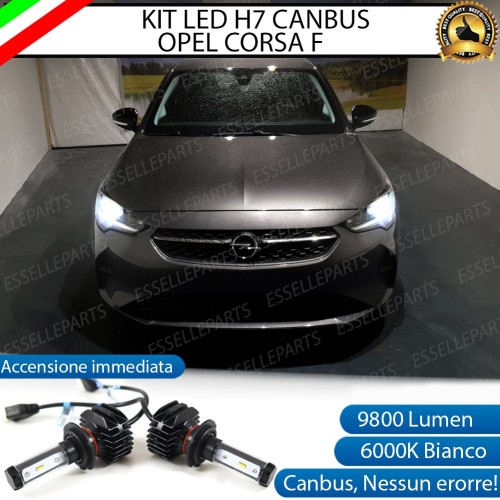 Kit Full LED H7 coppia lampade ANABBAGLIANTI OPEL CORSA F