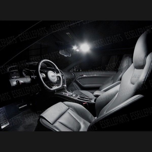 Kit LED interni Completo 6000K Luce Bianca Canbus Audi A5 8T Coupè