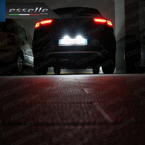 Placchette Complete da 18 LED per Luci targa specifiche per SKODA KAMIQ