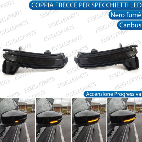 Coppia Frecce LED Dinamiche Laterali per specchietti Skoda SCALA