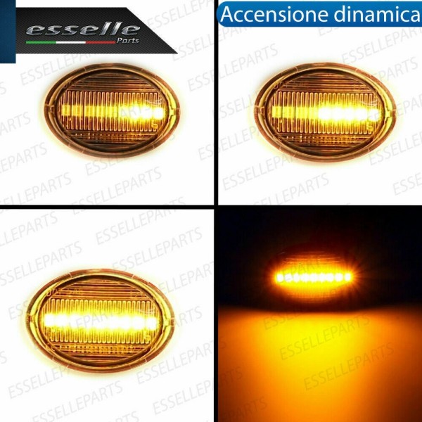 Placchette Dinamiche Laterali a 9 led per frecce specifiche per ALFA ROMEO 4C