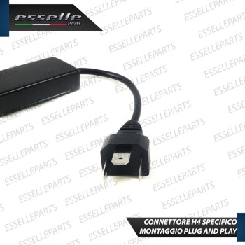 Lampada SINGOLA LED H4 BILED 9000 LUMEN Conversione in lenticolare Canbus 6000K bianco