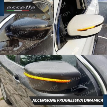 Set Frecce Dinamiche per Specchietti laterali NISSAN QASHQAI J11 Restyling