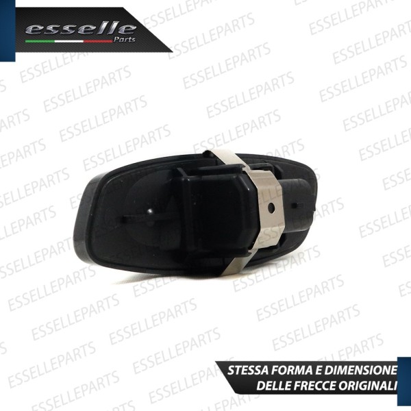 Placchette Dinamiche Laterali nere fumè led per frecce specchietti CITROEN C4 picasso