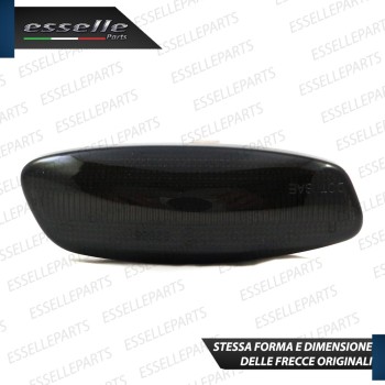 Placchette Dinamiche Laterali nere fumè led per frecce specchietti PEUGEOT 207 Placchette Dinamiche Laterali nere fumè led per frecce specchietti PEUGEOT 207