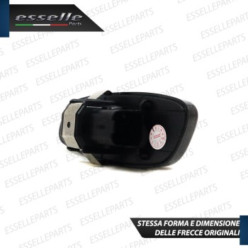 Placchette Dinamiche Laterali nere fumè led per frecce specchietti PEUGEOT RCZ