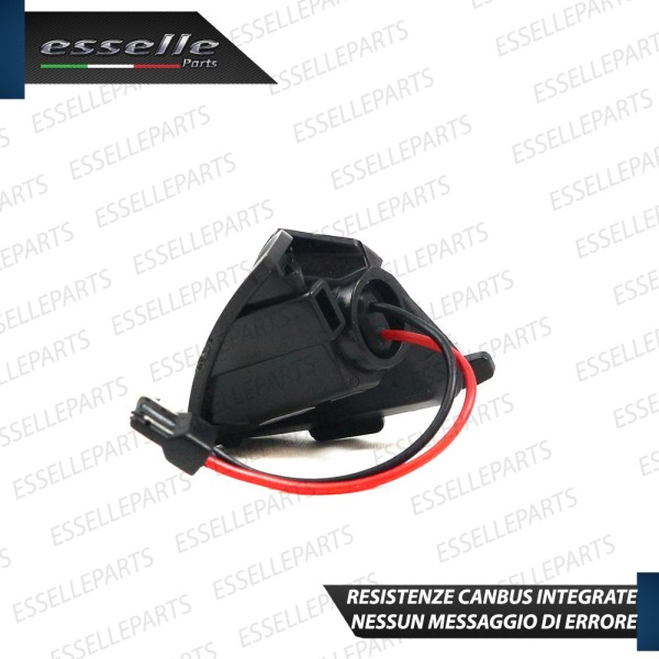 KIT PLACCHETTE LED CORTESIA SPECCHIETTI 6000K BIANCO CANBUS VW EOS MK1
