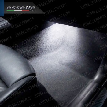 Placchette Vano Piedi 18 LED 6000K Bianco BMW Serie 1 E87 E88 E82 E81