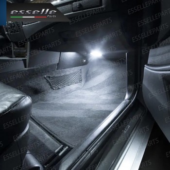 Placchette Vano Piedi 18 LED 6000K Bianco BMW Serie 5 F10 Berlina