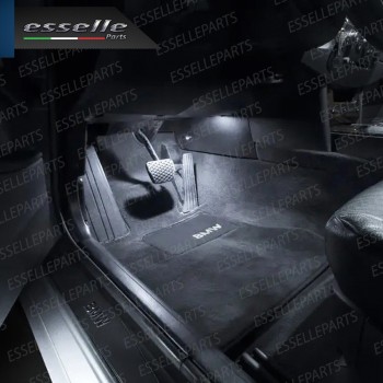 Placchette Vano Piedi 18 LED 6000K Bianco BMW X5 E70