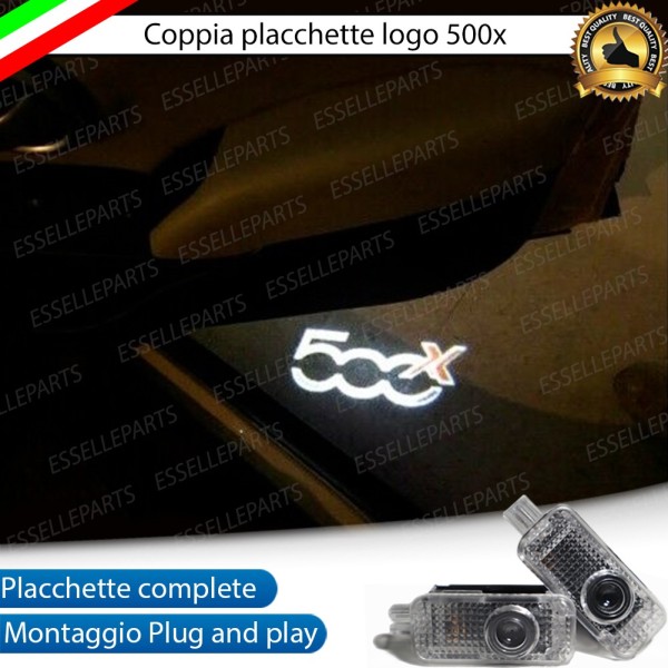 placchette logo antipozzanghera luci di cortesia led con logo 500X