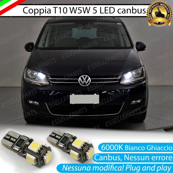 Luci posizione 5 LED Canbus VW SHARAN 7N