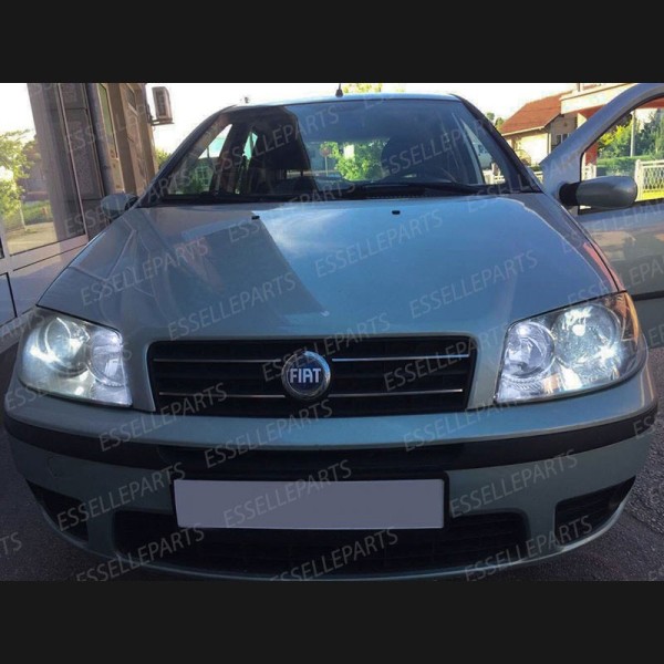 Coppia Luci Di Posizione 10 LED Per Fiat Punto MK3 Canbus 6000K Bianco Ghiaccio