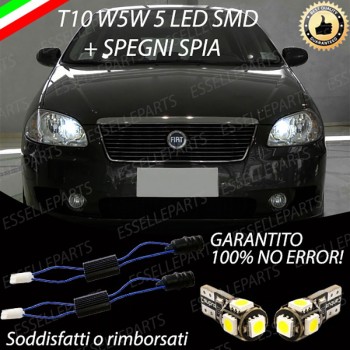 Luci Posizione Led Canbus Fiat CROMA I  6000K Luce Bianca No Error
